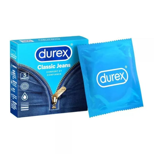 Durex Jeans delay Condoms 3s box