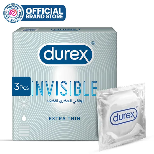 Durex Invisible Super Ultra Thin Condoms for Men